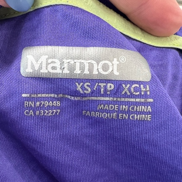 Marmot Crystal Long-Sleeve Performance Shirt -  XS - Picture 6 of 7